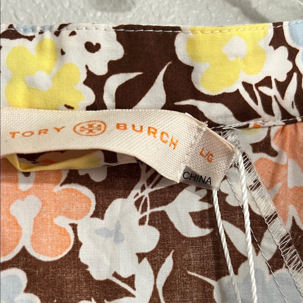 Tory Burch Printed Balloon Sleeve Floral Maxi Dress - Picture 5 of 7
